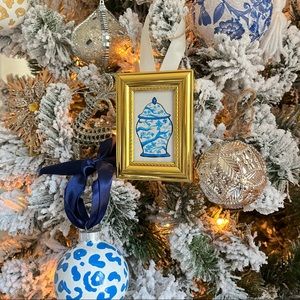 Ginger Jar Chinoiserie Ornament